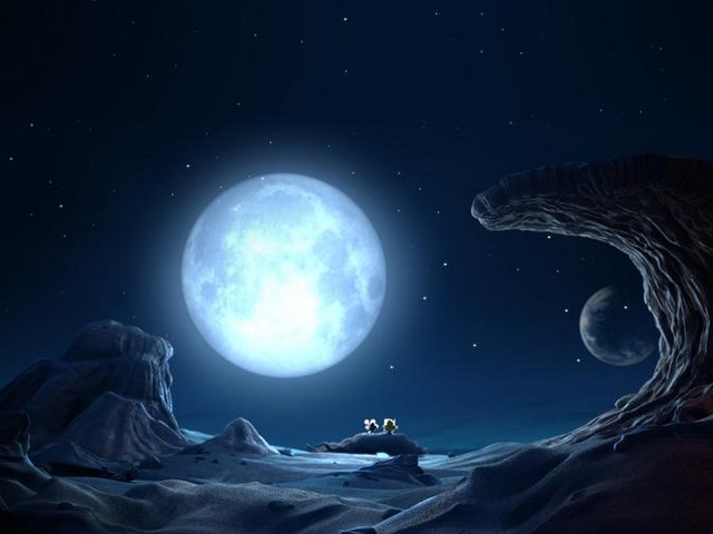 明月挂在夜空中扩写句子,你能写一首有关月亮的古诗吗